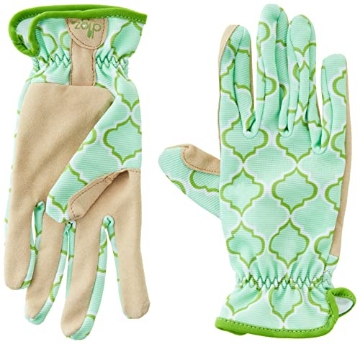 Picture of DIGZ 77213-23 Digz Planter Pro Women's Gardening Gloves and Work Gloves with Touch Screen Compatible Fingertips, Geometric Pattern, Large (EA)