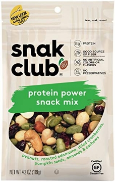 Picture of CENTURY SNACKS LLC 1721734 Snak Club Assorted Mixes (Protein Power, 4.2-oz. (1 Count))… (PK-6-EA)