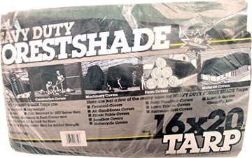 Picture of DEWITT COMPANY          P A16X20-P DeWitt A16X20-P 4.5 oz Heavy Duty Forest Shade Tarp, 16 x 20', Green (EA)