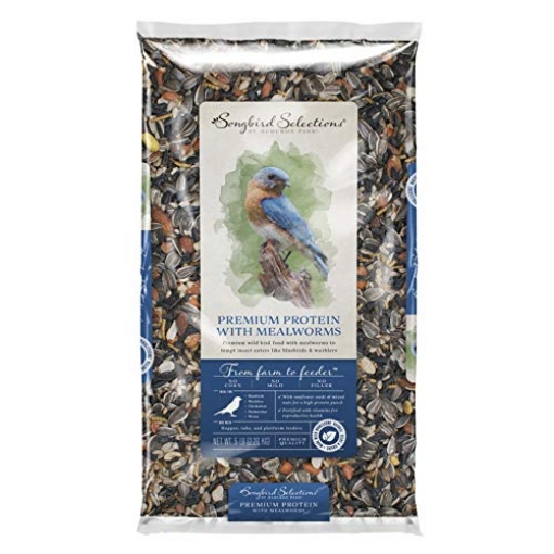 Picture of SONGBIRD SELECTIONS 13627 Audubon Park Songbird Selections Wild Bird/Poultry Bird Seed Mealworm 5 lb. (EA)