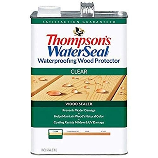 Picture of THOMPSONS WATERSEAL TH.090001-03 Thompson's Water Seal 21802 VOC Wood Protector, 1.2-Gallon, Clear (PK-4-EA)