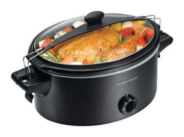 Picture of Hamilton Buhl 33261 Slow Cooker Blk 6qt (EA)
