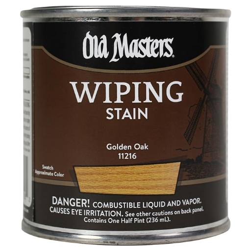 Picture of DIAMOND VOGEL INC 11216 Old Masters 11216 Wiping Stain, Golden Oak (PK-6-EA)