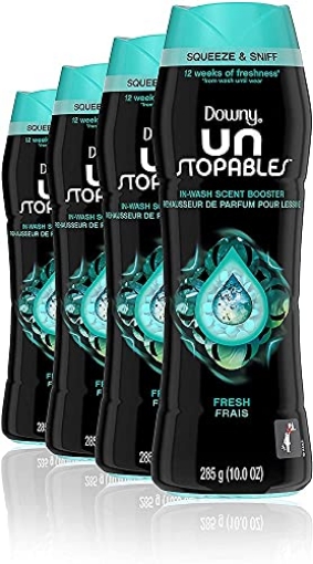 Picture of Downy 80310760 Downy Unstopables In Wash Fresh Scent Booster 10oz (Pack of 4) (PK-4-EA)