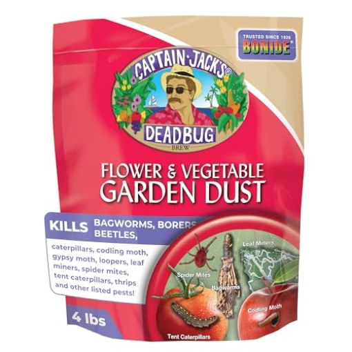 Picture of BONIDE PRODUCT 2586 Bonide Captain Jack's Deadbug Brew Flower & Vegetable Garden Dust, 4 lb. Ready-to-Use Dust For Organic Gardening (EA)