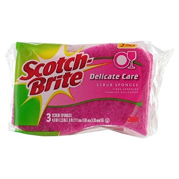 Picture of Scotch-Brite DD-3-8 Scotch-Brite Delicate Care Scrub Sponge (PK-8-EA)