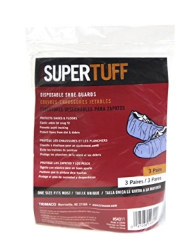 Picture of SUPERTUFF 54311 Trimaco SuperTuff Non-Skid Polypropylene Shoe Guards, 3 pairs (EA)