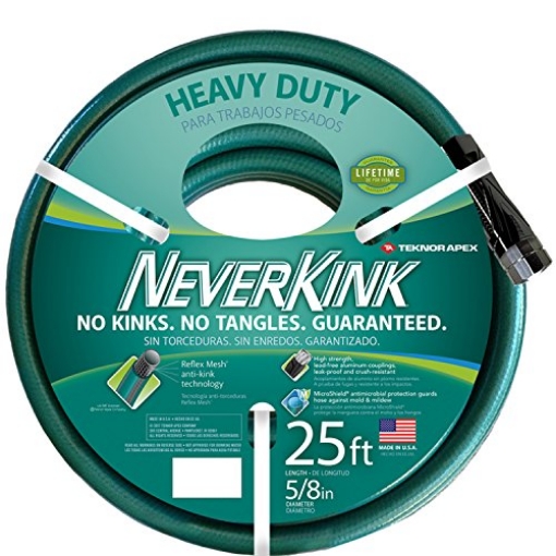 Picture of TEKNOR APEX 8617-25 Teknor Apex NeverKink 8615-25, Heavy Duty Garden Hose, 5/8-Inch by 25-Feet, Green (EA)