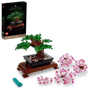 Picture of Lego 10281 LEGO Botanicals Bonsai Tree Building Set - Artificial Bonsai Tree Plants for Home Decor, Adults Ages 18+ - Faux, Fake Plants for Table, Desk, Office - Birthday Gift for Men & Women - 10281 (EA)