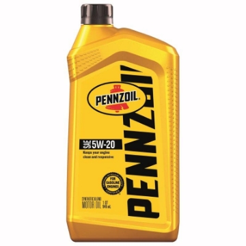 Picture of PENNZOIL 550035002 Pennzoil 5W-20 4-Cycle Synthetic Blend Motor Oil 1 qt. - Total Qty: 6 (PK-6-EA)