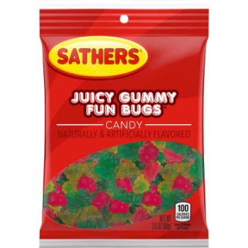 Picture of W H EDWARDS CO 06749 GUMMY BUGS FRUITY3.5OZ (PK-12-EA)