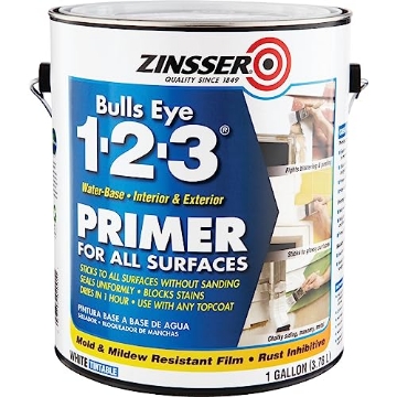 Picture of RUST OLEUM CORP 2001 1 gal Zinsser 02001 White Zinsser, Bulls Eye 1-2-3 Water-Based Stain Blocking Primer/Sealer (PK-4-EA)