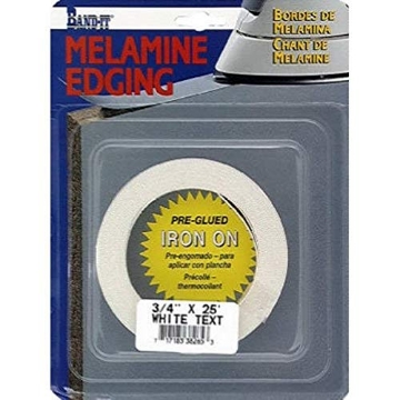 Picture of Clover Technologies Group, LLC 88265 CLOVERDALE 88265 7/8x25'WHT Melam Edging, 7/8" x 25', White (EA)