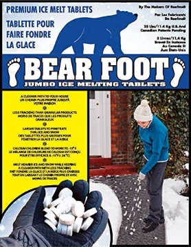 Picture of BEARFOOT BF25 BearFoot Sodium and Calcium Chloride Ice Melt 25 lb. Tablet (EA)