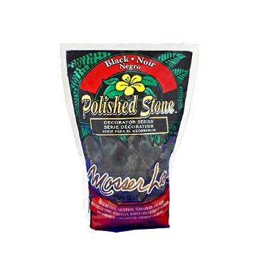 Picture of DELI INC ML1161 Mosser 1161 Polished Stones Soil Cover, 5-Pound Bag, Black (EA)
