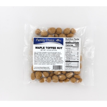 Picture of FAMILY CHOICE 1201 TOFFEE MAPLE NUT 4.5OZ (PK-12-EA)