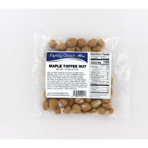Picture of FAMILY CHOICE 1201 TOFFEE MAPLE NUT 4.5OZ (PK-12-EA)