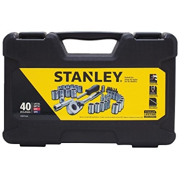 Picture of STANLEY Engineered Fastening STMT71648 STANLEY Drive Socket Set, 40-Piece (STMT71648) (EA)