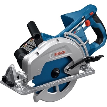 Picture of BOSCH SECURITY SYSTEMS, INC GKW18V-26N BOSCH GKW18V-26N PROFACTOR 18V 7-1/4" Rear Handle Circular Saw - BITURBO Brushless Technology, 5000 RPM, Lightweight Ergonomic Design, Left Blade Orientation, Electronic Brake, Dust Port (Bare Tool) (EA)