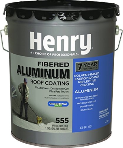 Picture of Henry Repeating Arms HE555019 HENRY HE555019 Fib Aluminum Roof Coat, 5 Gallon (EA)