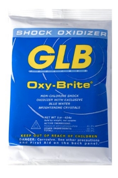 Picture of GLB 71414A GLB 71414A Oxy-Brite Non-Chlorine Shock Oxidizer for Swimming Pools, 1-Pound (PK-40-EA)