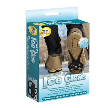 Picture of IDEAS IN MOTION IC-12-2891 Ideas In Motion Tread Pro Unisex Ice Cleats 1-Size Fits All Black - Case of: 1 (EA)