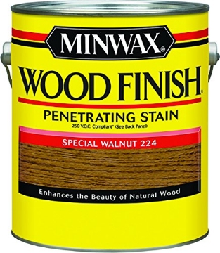 Picture of Minwax 710760000 Minwax Wood Finish Semi-Transparent Special Walnut Oil-Based Wood Stain 1 gal. (PK-2-EA)
