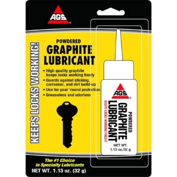 Picture of Ags MZ-5 Ags Mr Zip Graphite Powdered Lubricant 1.13 Oz. Bottle (EA)