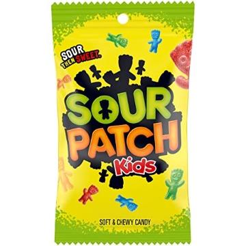 Picture of SOUR PATCH KIDS MOZ06161 SOUR PATCH KIDS Soft & Chewy Candy, 8 oz (PK-12-EA)