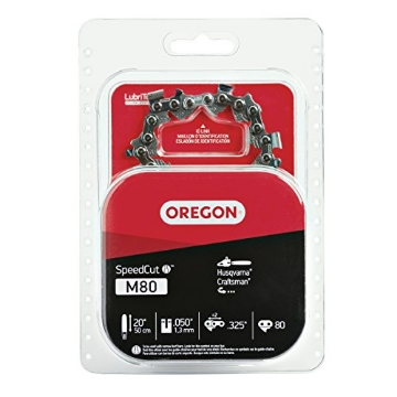 Picture of Oregon Laminations Company M80 Oregon M80 SpeedCut 20-Inch Chainsaw Chain, Fits Husqvarna, Craftsman Gray (EA)