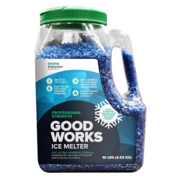 Picture of BOSMA INDUSTRIES FOR THE BLIND INC 10-IMSJ10 BOSMA ENTERPRISES 7002461 Good Works Blended Ice Melt 10 lbs Granule (EA)