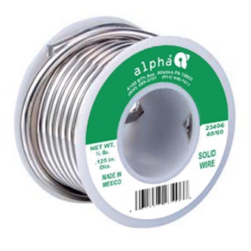 Picture of ALPHA METALS 23406 Alpha Metals AM23406 8OZ .125 GP Solder - Quantity 1 (EA)