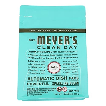 Picture of Mrs Meyers 14464 Mrs. Meyer's Automatic Dishwasher Packs, Basil - (Case of 6-12.7 oz) (PK-6-EA)