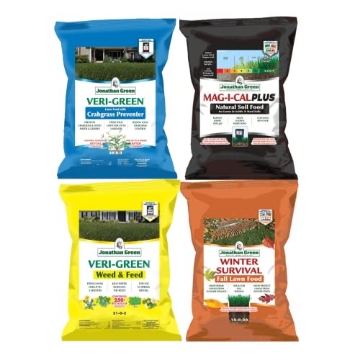 Picture of JONATHAN GREEN & SONS INC 10901 Jonathan Green Lawn Enhancement Fertilizer Program (Pack of 4) (15,000 Square Feet Coverage, Designed for Acidic Lawns) (EA)