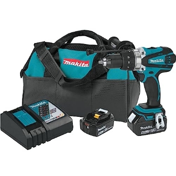 Picture of Makita XPH03MB Makita XPH03MB 18V LXT® Lithium-Ion Cordless 1/2" Hammer Driver-Drill Kit (4.0Ah) (EA)