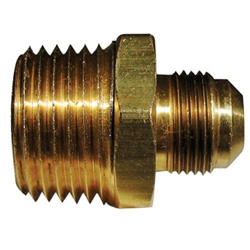 Picture of JMF COMPANY 41164 JMF 1/4 in. Flare x 1/4 in. Dia. Male Brass Connector (PK-4-EA)