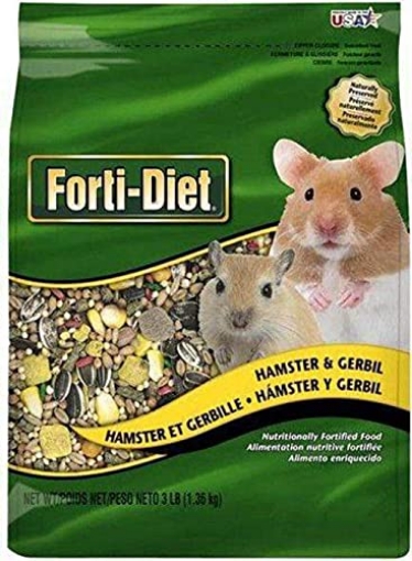 Picture of KAYTEE PRODUCTS INC. 100037313 Kaytee Forti-Diet Hamster And Gerbil Food, 3-Pound (EA)