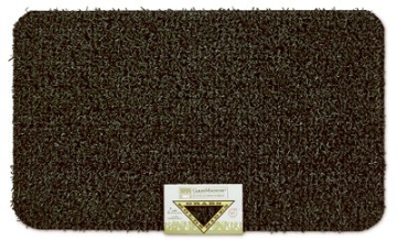 Picture of GRASS WORX 10376434 Grassworx Modern Black Artificial Grass Doormat 18x30 (EA)