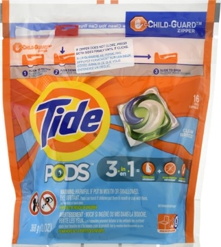 Picture of Tide 80366742 Tide Ocean Mist Scent Laundry Detergent Pod 14 oz. (EA)