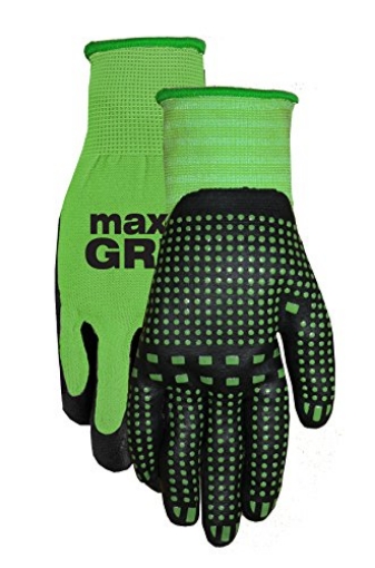 Picture of MIDWEST QUALITY GLOVES 93-L MidWest Gloves & Gear 93-L-AZ-12 Max Grip, Single Pair, Ladies Green (PK-6-EA)
