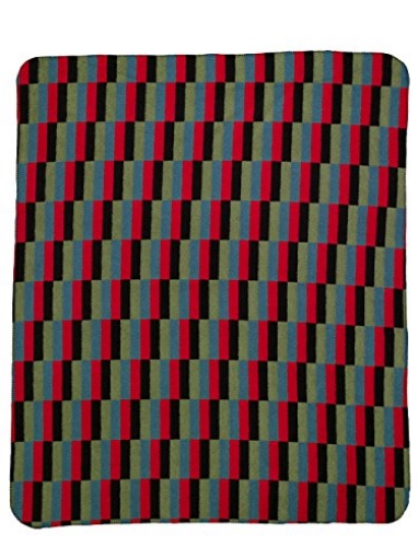 Picture of Denali  15294072 FactoryDepot Denali Home Collection by Monterey Mills 60-Inch by 70-Inch Denali Double-Sided MicroPlush Throw, Rectangles (EA)