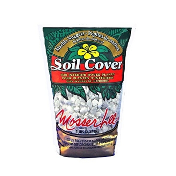 Picture of DELI INC 1130 Mosser Lee Decorative Soil Cover Bagged 1.5 Qt White (EA)