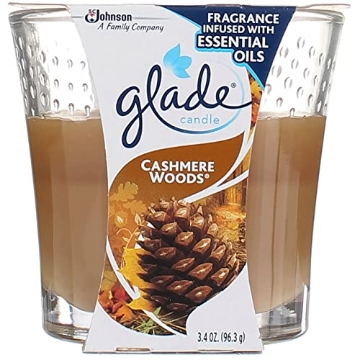Picture of Glade 76953 Glade Cashmere Woods Candle, 3.4 Ounce - 6 per case.6 (PK-6-EA)