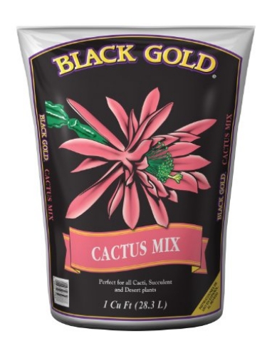 Picture of Black Rain Ordnance 1410602.CFL001P Sun Gro 13106021 Black Gold Cactus Mix, 1 Cubic Feet (EA)