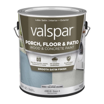 Picture of VALSPAR CORPORATION 009.0049818.007 Valspar 1-Gallon Latex Floor Paint Base 4 009.0049818.007 (PK-4-EA)