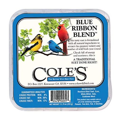 Picture of Cole Hersee BRSU COLES WILD BIRD PRODUCTS Blue Ribbon Blend Suet, 1 EA (EA)