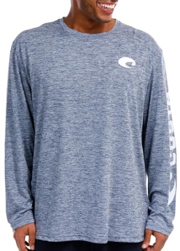 Picture of COSTA FQA400034-25RXL Costa Del Mar Men's Tech Crewneck Catonic Long Sleeve Gray (EA)