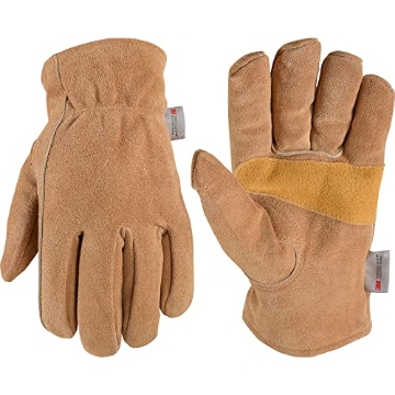 Picture of WELLS LAMONT 1080XX Wells Lamont Men's Insulated Split Cowhide Winter Leather Work Gloves, XX-Large (1080XX) (EA)
