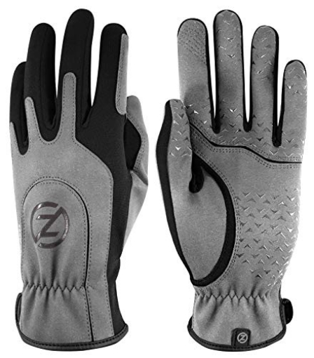Picture of ZERO FRICTION LLC AW10002 Zero Friction Universal-Fit Men's Activewear Gloves, Grey (EA)