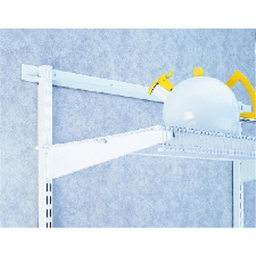 Picture of ORGANIZED LIVING 7913-1416-11 Organized Living freedomRail Bracket for Ventilated Shelves, 16-inch - White (EA)